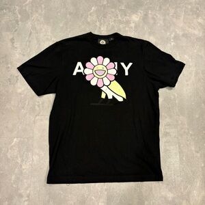 OVO x Takashi Murakami Collab Surplus Flower Owl Tshirt Size Small